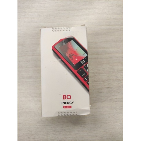 Мобильный телефон BQ 2452 ENERGY RED BLACK (2 SIM) хорошее состояние - фото 5