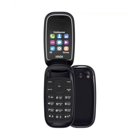 Мобильный телефон INOI 108R Black отличное состояние - фото 1