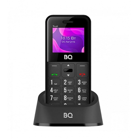 Мобильный телефон BQ 1866 TRUST BLACK (2 SIM) - фото 2