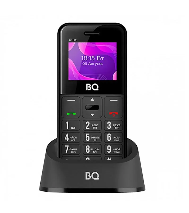 Мобильный телефон BQ 1866 TRUST BLACK (2 SIM) - фото 2