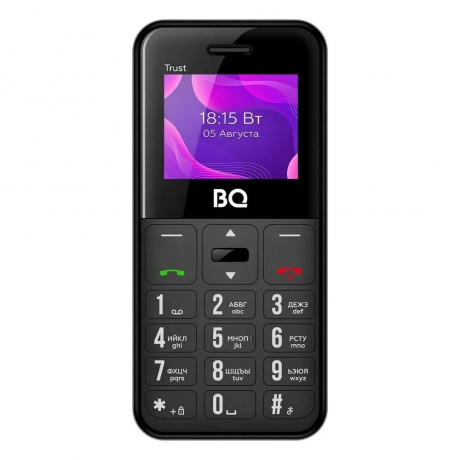 Мобильный телефон BQ 1866 TRUST BLACK (2 SIM) - фото 4