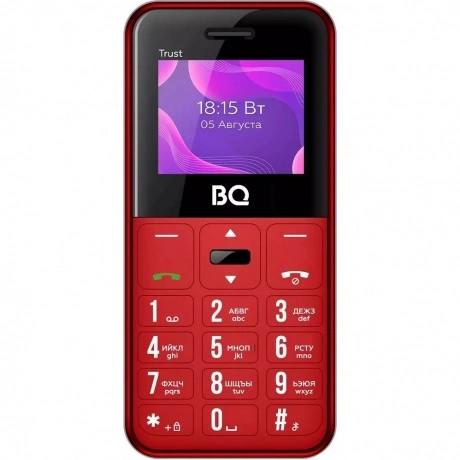 Мобильный телефон BQ 1866 Trust Red