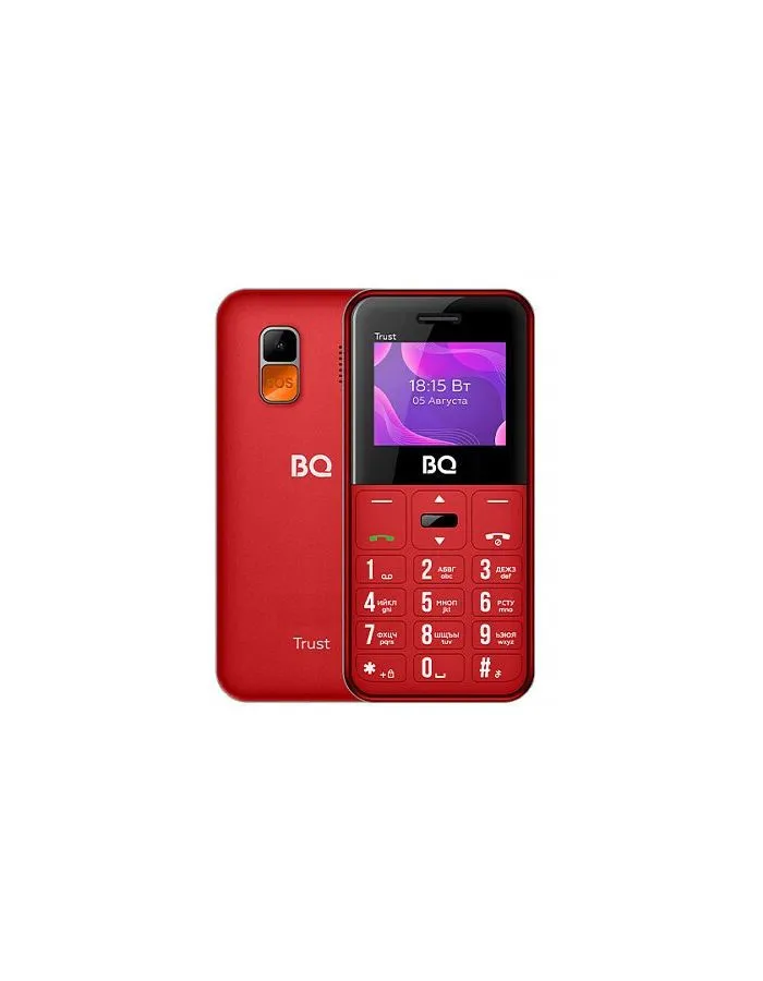 Мобильный телефон BQ 1866 TRUST RED (2 SIM) - фото 2