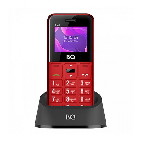 Мобильный телефон BQ 1866 TRUST RED (2 SIM) - фото 3