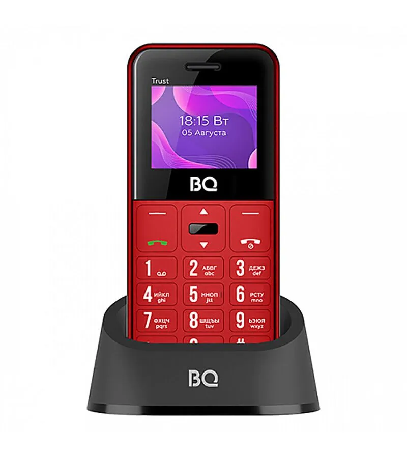 Мобильный телефон BQ 1866 TRUST RED (2 SIM) - фото 3