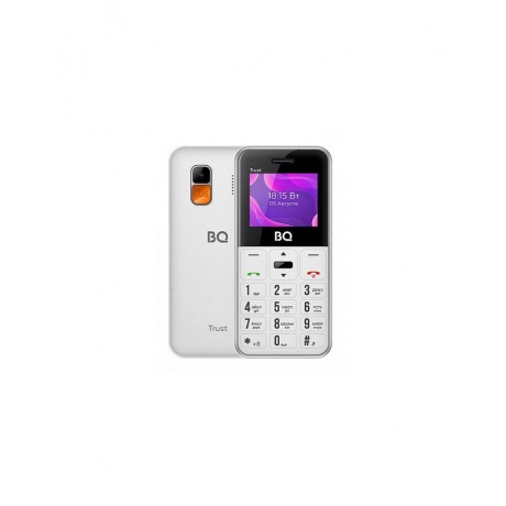 Мобильный телефон BQ 1866 TRUST WHITE (2 SIM) - фото 2