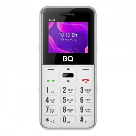 Мобильный телефон BQ 1866 TRUST WHITE (2 SIM) - фото 5