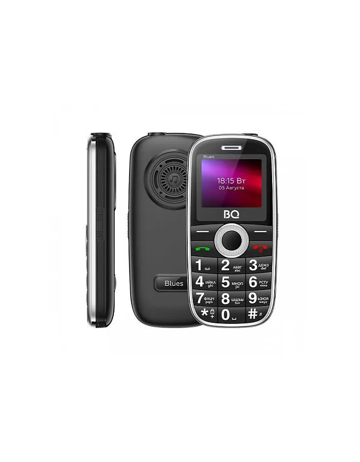 Мобильный телефон BQ 1867 BLUES BLACK (2 SIM) - фото 1