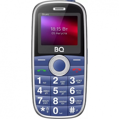 Мобильный телефон BQ 1867 Blues Silver - фото 1