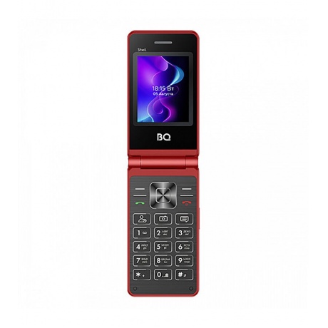 Мобильный телефон BQ 2411 SHELL RED (2 SIM) - фото 7