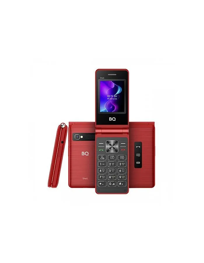Мобильный телефон BQ 2411 SHELL RED (2 SIM) - фото 1