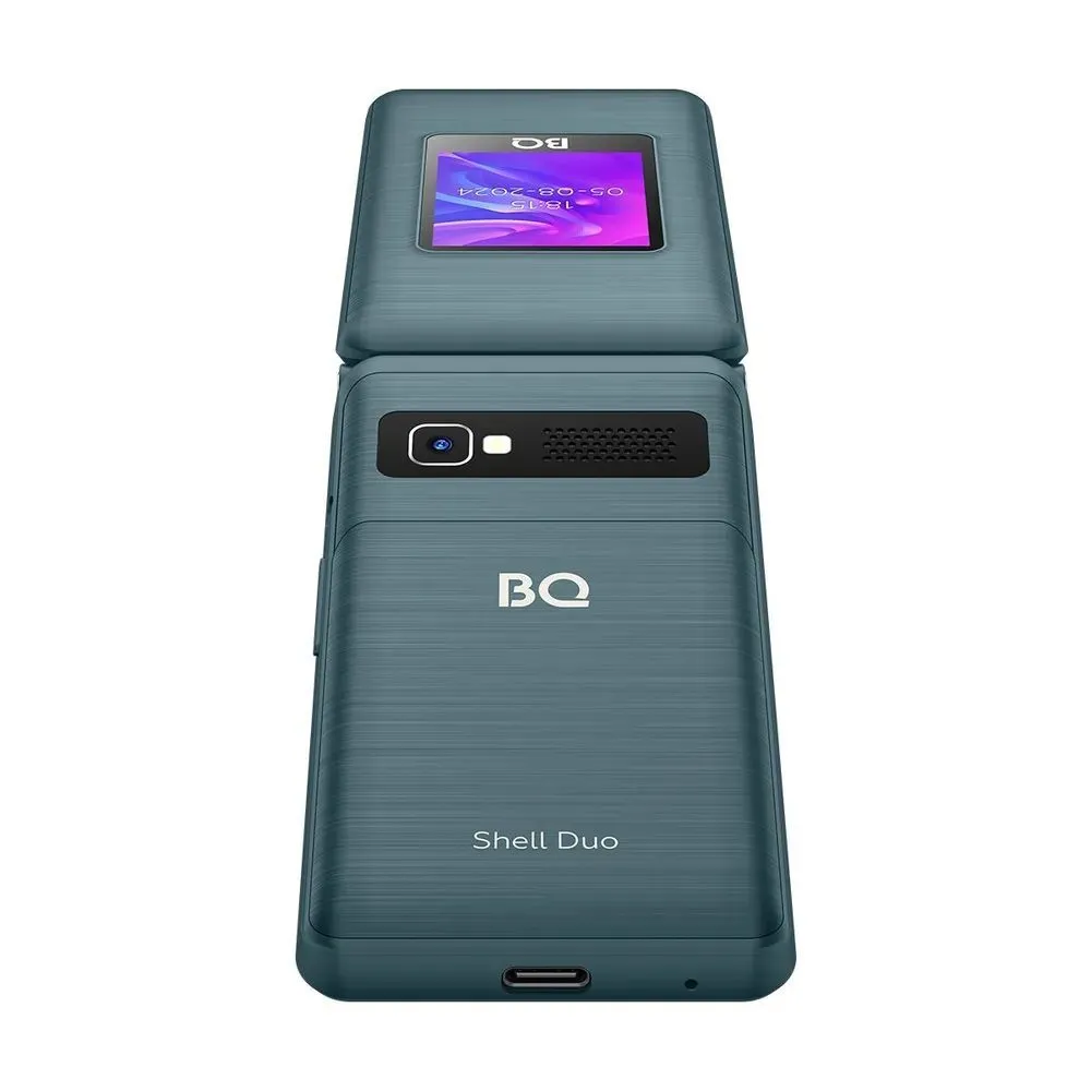 Мобильный телефон BQ 2412 SHELL DUO BLUE (2 SIM) - фото 4