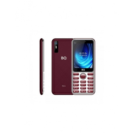 Мобильный телефон BQ 2833 SLIM RED (2 SIM) - фото 1