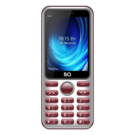 Мобильный телефон BQ 2833 SLIM RED (2 SIM) - фото 2