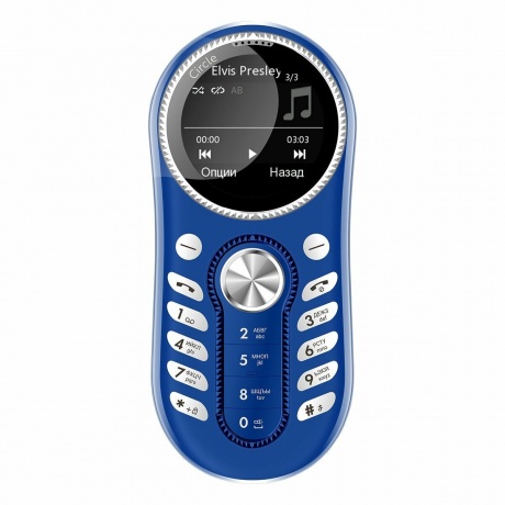 Мобильный телефон BQ 1416 CIRCLE BLUE (2 SIM) - фото 2