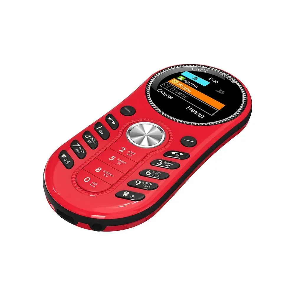 Мобильный телефон BQ 1416 CIRCLE RED (2 SIM) - фото 4