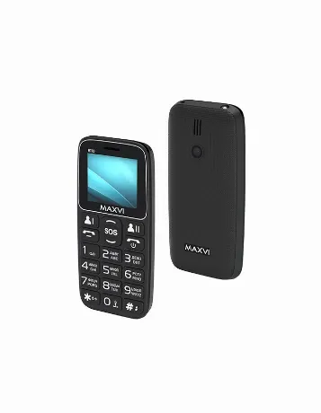 Мобильный телефон Maxvi B110 Black (2 SIM)