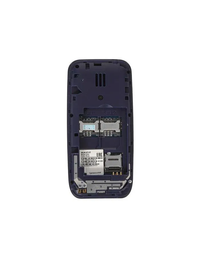 Мобильный телефон Maxvi B110 Blue (2 SIM) - фото 16