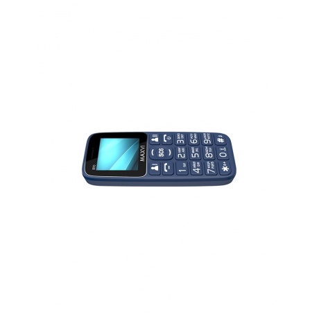 Мобильный телефон Maxvi B110 Blue (2 SIM) - фото 9