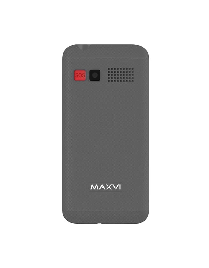 Мобильный телефон Maxvi B231 Grey  (2 SIM) - фото 7