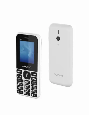 Мобильный телефон Maxvi C27 White (2 SIM)