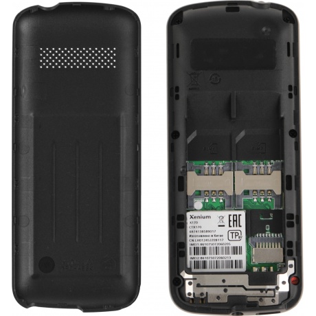 Мобильный телефон Xenium X170 Black - фото 12