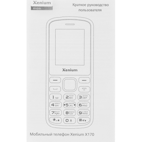 Мобильный телефон Xenium X170 Black - фото 15