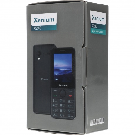 Мобильный телефон Xenium X240 Black - фото 15