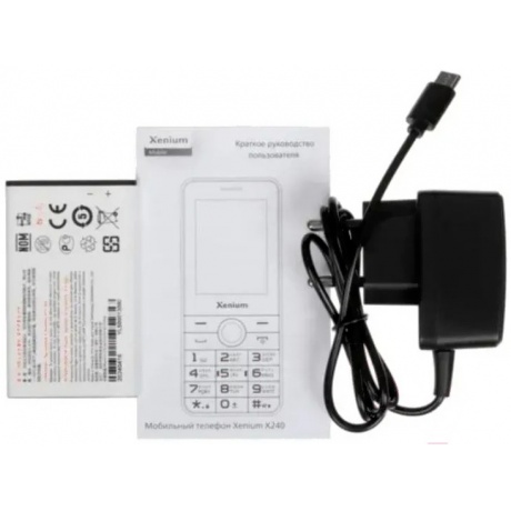 Мобильный телефон Xenium X240 Black - фото 10