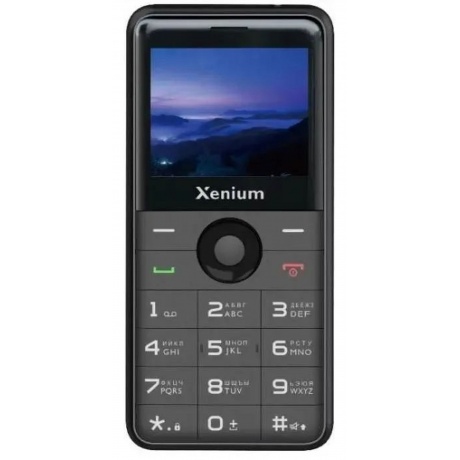 Мобильный телефон Xenium X700 Black - фото 1