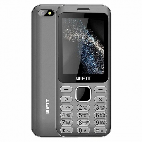 Мобильный телефон Wifit Wiphone F2 Dark Grey - фото 1