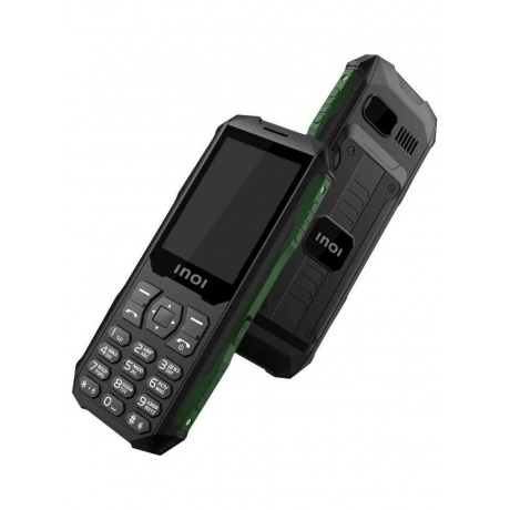 Мобильный телефон INOI 300 Savanna Black Green - фото 7