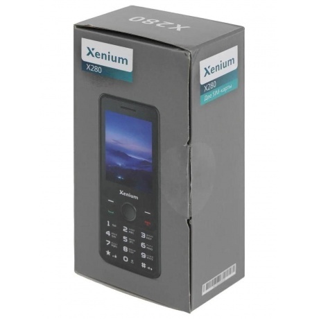 Мобильный телефон Xenium X280 Black - фото 17
