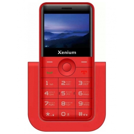 Мобильный телефон Xenium X700 Red - фото 2