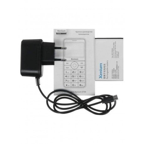 Мобильный телефон Xenium X700 Red - фото 13