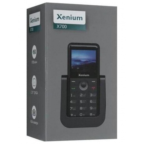 Мобильный телефон Xenium X700 Red - фото 15