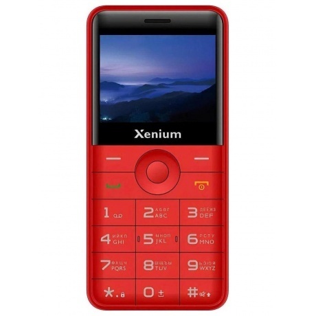 Мобильный телефон Xenium X700 Red - фото 3