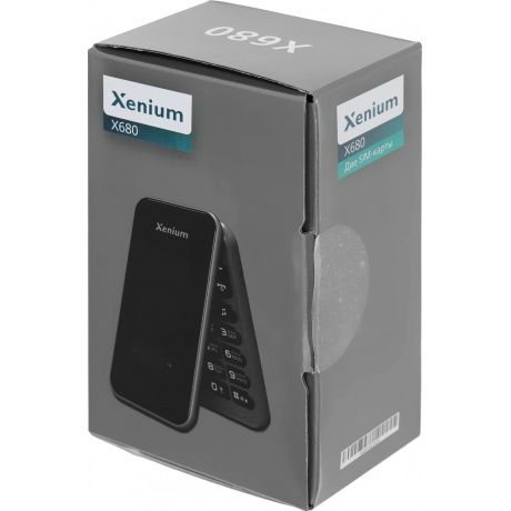 Мобильный телефон Xenium X680 Dark Grey - фото 17