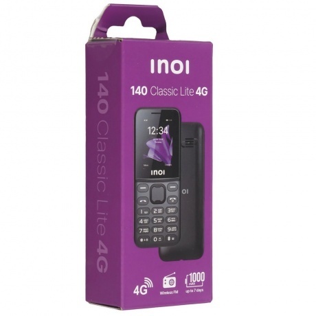 Мобильный телефон INOI 140 Classic Lite 4G Black - фото 15