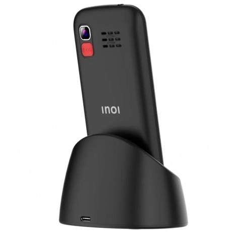 Мобильный телефон INOI 148 Senior 4G Black - фото 2