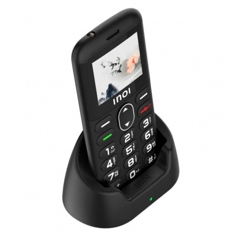 Мобильный телефон INOI 148 Senior 4G Black - фото 5