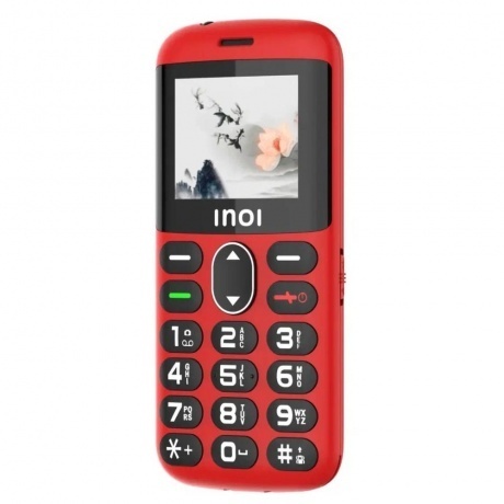 Мобильный телефон INOI 148 Senior 4G Red - фото 2