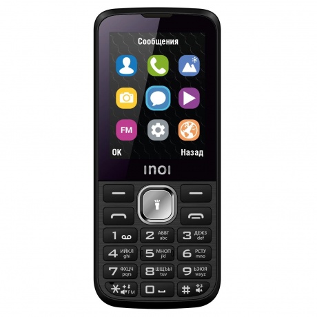 Мобильный телефон INOI 240 Modern 4G Black - фото 7