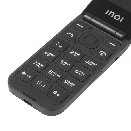 Мобильный телефон INOI 284 Flip 4G Black - фото 17