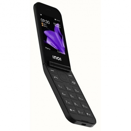 Мобильный телефон INOI 284 Flip 4G Black - фото 3