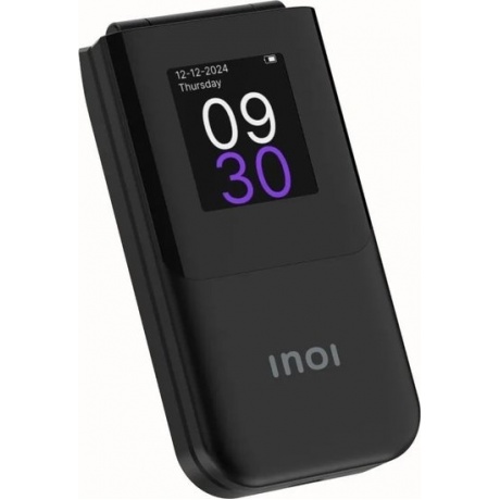 Мобильный телефон INOI 284 Flip 4G Black - фото 7