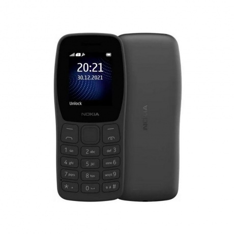 Мобильный телефон Nokia 105 (TA-1423) Charcoal