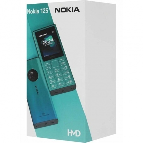 Мобильный телефон NOKIA 125 (TA-1655) DS Green - фото 5