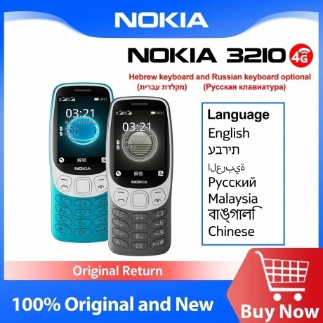 Мобильный телефон Nokia 3210 4G (TA-1618) DS Black - фото 5