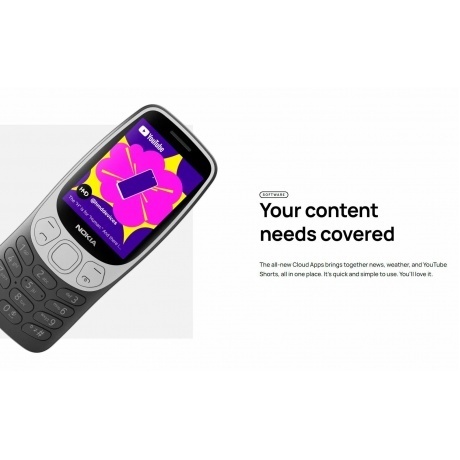 Мобильный телефон Nokia 3210 4G (TA-1618) DS Black - фото 10